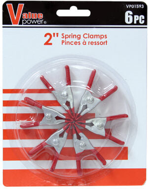 6-Pack Spring Clamp